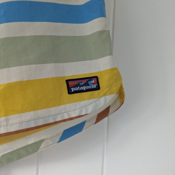 🌸 Patagonia Wavefarer Board Shorts Water Ribbons (SIZE 14/16) - Picture 10 of 16